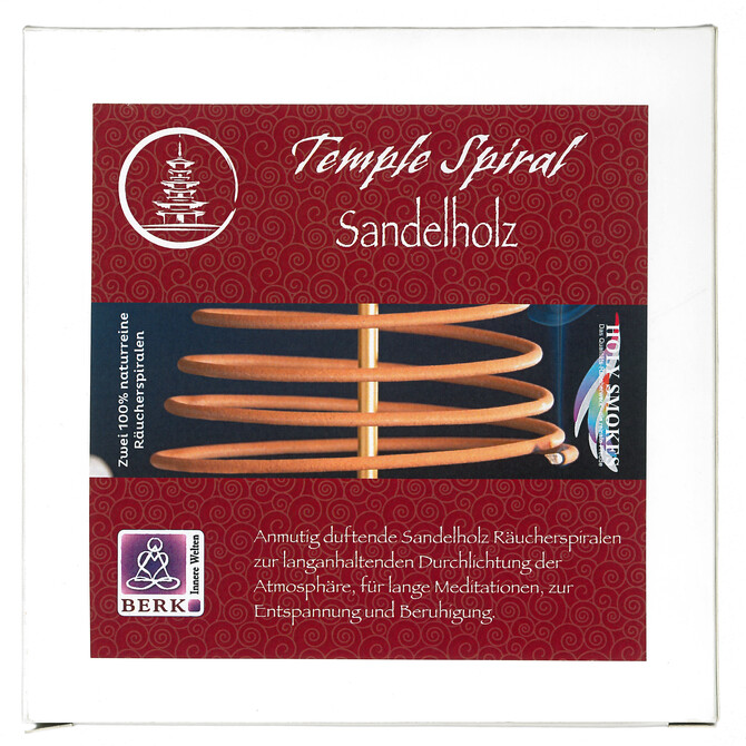 2 Räucherspiralen - Australisches Sandelholz