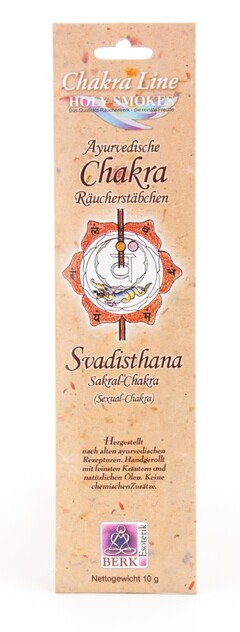 Räucherstäbchen Sakral-Chakra