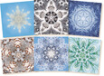 Wintergrüsse - Klappkarten-Set mit Umschlägen Wintergrüsse - Klappkarten-Set mit Umschlägen