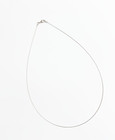 Hals-Kette Edelstahlcollier einreihig 45 cm Hals-Kette Edelstahlcollier einreihig 45 cm