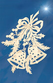 Fensterbild Weihnachtsglocken Fensterbild Weihnachtsglocken