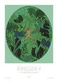 Regenwaldkrieger, Kunstdruck Regenwaldkrieger, Kunstdruck